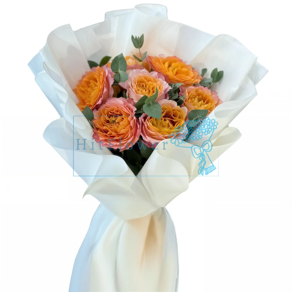 Букет Рассветное Очарование Букет роз Рассветное Очарование